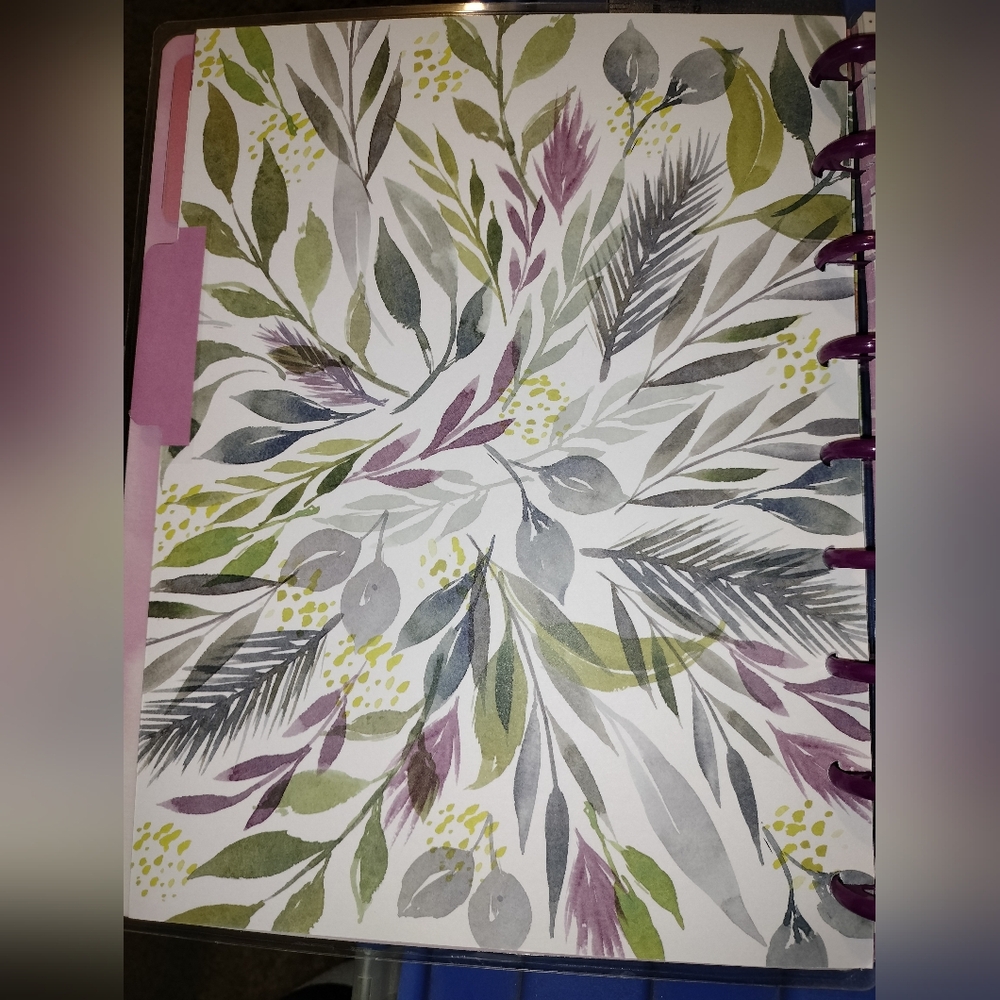 Floral Spiral PRAYER JOURNAL with Inspirational Quote - Picture 8 of 14